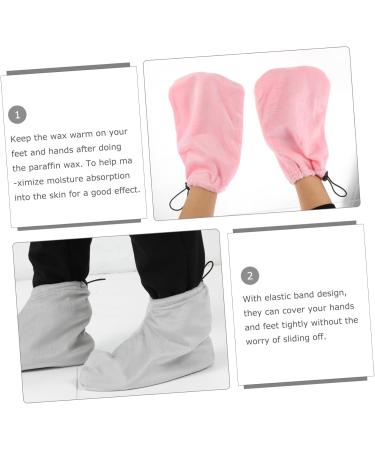 Couvre-pieds bande lastique de cire de paraffine de soins lavables pour th rapie la cire chaude Spa Salon de beaut Utilisation - Buy Online on GoSupps.com