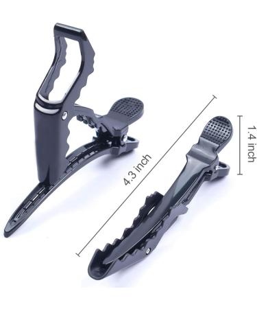 Hair Clips for Women Plastic Hair Sectioning Clips - Durable Alligator Hair Clip with Non Slip Grip for Separating Strands Hairpins Salon Hair Care Styling Tools - Buy Online on GoSupps.com