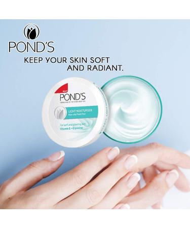 Ponds Light Moisturiser 75ml (2.54 fl oz) - Hydrating Face Cream for Soft Skin | Pack of 1 - India - Buy Online on GoSupps.com
