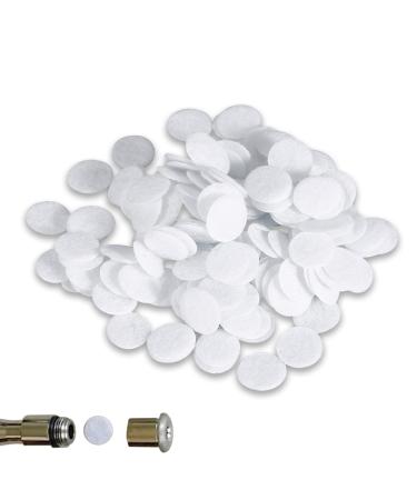100pcs Microdermabrasion Filters 7 Sizes Cotton Filter Round Filtering Pads for Blackhead Removal Beauty Machine(40mm)