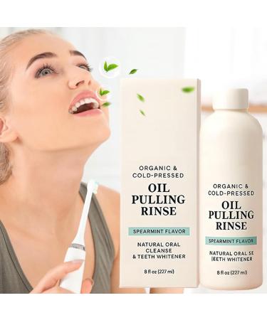 Adult Mouthwash | 237ml Natural Deep Clean Whitening | Long-Lasting Dental Rinse | Designed for Gum Prevention Ideal for Travel Daily Care - Buy Online on GoSupps.com