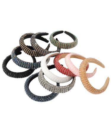 Scicent Wedding Hair Jewelry - Rhinestone & Crystal Hair Band for Women & Girls | Silver Fashionable Glittering Headflows - Buy Online on GoSupps.com