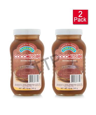Florence Coconut Jam Matamis Sa Bao 12oz (340g) - 2 Pack - Buy Online on GoSupps.com