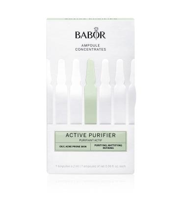 Babor Active Purifier Ampoule Concentrates for Face with Tea Tree Oil  Refine  Purify  Revitalize Dull and Dry Skin  Clean & Vegan  Results in 7 Days Active Purifier- New and Improved