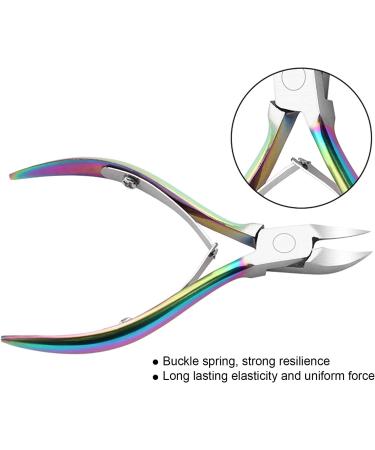 Cuticle Remover Stainless Steel Reduce the Risk Of Infection Olecranon Nail Clipper for Manicure Store for Finger Care for Pedicure Shop - Buy Online on GoSupps.com