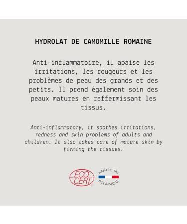 Organic Roman Chamomile Hydrosol Ecocert Certified Organic Cosmetics MY COSMETIK 250 ml + Pump - Buy Online on GoSupps.com