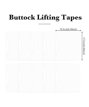 Enhance Your Curves: Aiseo Butt Lift Tape - 10 Shaping Patches for Instant Firmness & Lift - Buy Online on GoSupps.com