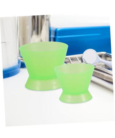 DEARMAMY 1Set Silicone Mixing Cups Nonstick Lab Mixing Cups for Self Coagulation Lightweight and Durable Oral Tools Easy to Use and Store - Buy Online on GoSupps.com