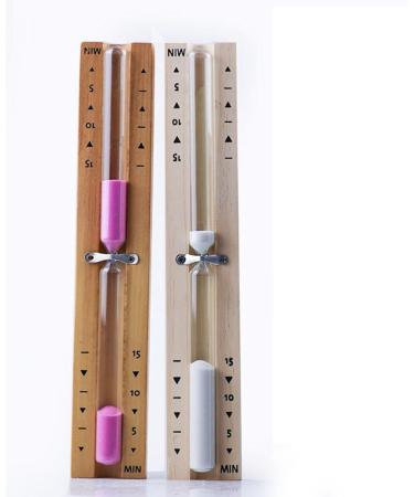Baoblaze Pink Hourglass Timer | Sauna Clock & Sandwatch for Cooking Learning & Training - Buy Online on GoSupps.com