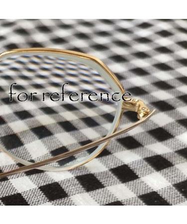 Qdragvoi Glasses Replacement Brackets - Thin Metal Frame Accessories for Irons & Repair - 1 Pair - Buy Online on GoSupps.com