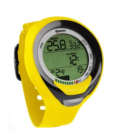 Mares Puck Pro Plus Dive Computer Yellow/Black