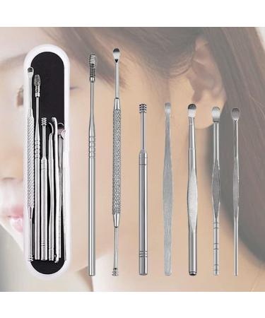 Stainless Steel Ear Pick - Ear Wax Scoop & Curette for Effective Ear Cleaning | International Shipping Available - Buy Online on GoSupps.com