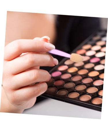 WOONEKY 50pcs Double Ended Eyeshadow Brush Eyeshadow Kit Eye Primer Brush Eye Makeup Brush Pink Emulsion - Buy Online on GoSupps.com