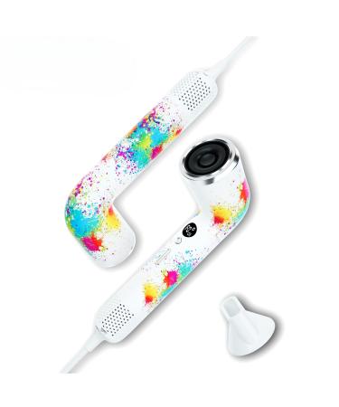 Drying | 100M Negative Ions for Smooth Shiny Hair | 3 Heat & 3 Speed Settings | Lightweight & Travel-Friendly | Anti-Frizz & Heat Protection Ink Artwork