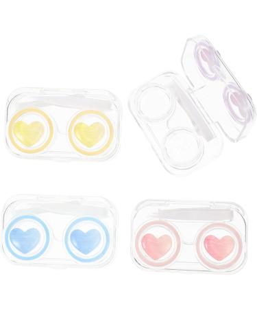 Healvian 20-Piece Travel Contact Lens Container Set | Eyelash Care & Makeup Mirror | Portable Storage Solution for Lenses - Buy Online on GoSupps.com