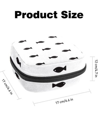Feminine Product Storage Bag - Tiddler Pattern for Women & Girls - Buy Online on GoSupps.com