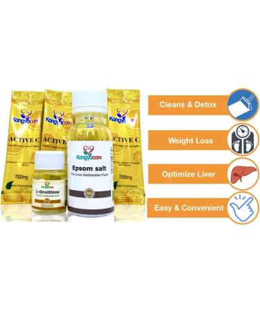 Kangyacare Liver Gallbladder Flush - 1-Night Cleanse Detox Protocol - 7 Piece Set - Buy Online on GoSupps.com