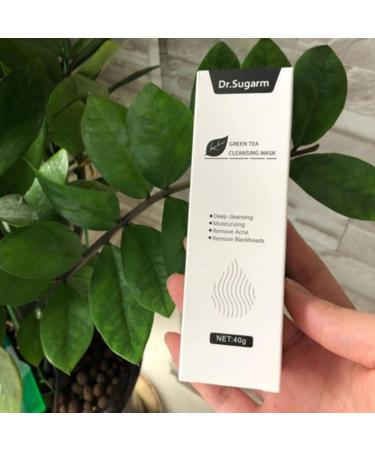 Dr. Sugarm Green Tea Blackhead & Acne Removal Mask | Peel-Off Deep Cleansing Gel - Eliminate Blackheads & Acne - Buy Online on GoSupps.com