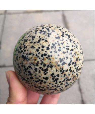 Ornament Natural Stone Sphere Dalmatian Jasper Crystal Quartz Ball for Gift for Decoration Gift Decoration feng Shui 1pc (Color : 1pc 60mm) - Buy Online on GoSupps.com