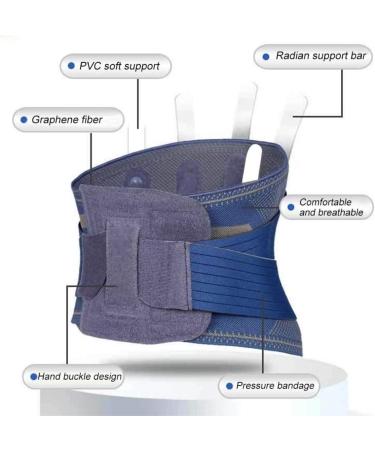 Back Support Back Brace Lumbar Support Back Brace Adjustable Lumbar Support Belt Keeps Posture Corrector Waist Trainer Back Support Belt(X-Large) X-Large Blue - Buy Online on GoSupps.com