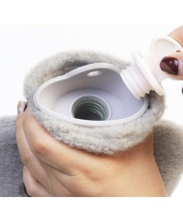 Large 2L Rubber Heat Bottle with Soft Cat Cover | Pain Relief for Belly Back & Legs | Ideal Gifts for Family & Friends - International Shipping - Buy Online on GoSupps.com