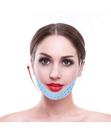 V Face Mask Face Contour Lifting Firming Mask V-Shaped Slimming Thin Face Belt Health Care Facial Belt Bandage Face Lift Chin Up Mask
