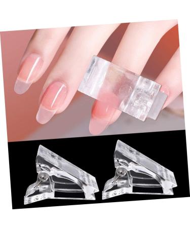 Housoutil 1 Set Nail Set Strengthen Nail Polish White Plastic - Buy Online on GoSupps.com