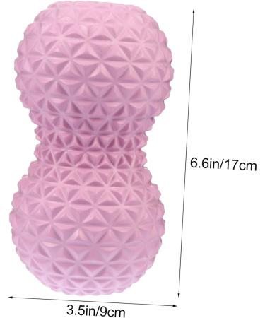 Fomiyes Peanut Massage Ball - Double Lacrosse Trigger Point Therapy & Mobility Tools for Shoulders - EPP Pink Massager - Buy Online on GoSupps.com
