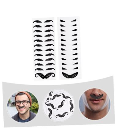 Frcolor 48 Leaves Hair Removal Wax Kit for Face Beard & Eyebrows - Mustache Protection Stickers Included | Black - 1 Pack - Buy Online on GoSupps.com
