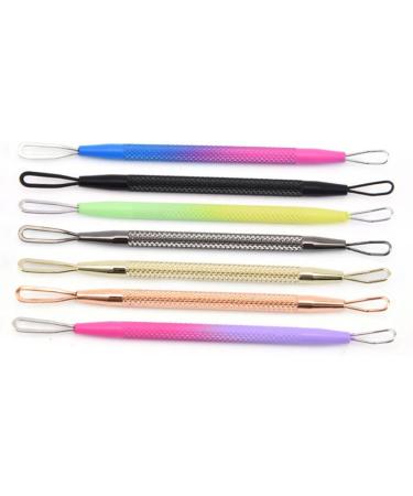 FRCOLOR 7pcs Double-headed Extrusion Ring Pimple Extraction Tool Whitehead Removers Comedone Extractors - Buy Online on GoSupps.com