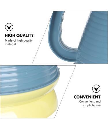 Chamber Pot Potty Urinals with Lid Portable Elderly Bedpan Toilet Urine Bucket for Disabled Women Men Patient Indoor Outdoor Home Travel Assorted Color - Buy Online on GoSupps.com