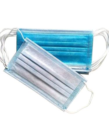 Buy 500 Disposable Face Masks - 3-Ply Soft & Effective Filtration Bulk Pack for Home Office & School - Buy Online on GoSupps.com