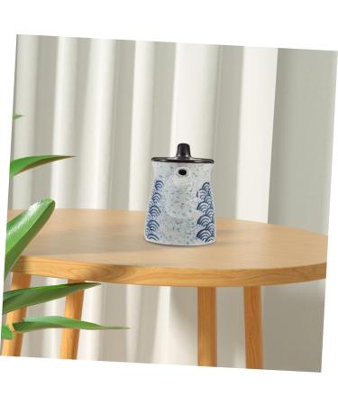Zerodeko 2pcs Japanese Seasoning Bottle I Am Willow Kitchen Vinegar Bottle Ceramic Vinegar Jars Japanese Vinegar Bottle Vinegar Container Ceramic Oil Bottle Ceramics Soy Sauce Jar 9.50X9.00X8.00CM As Shown 2 - Buy Online on GoSupps.com