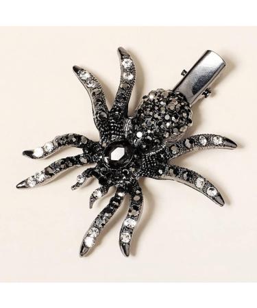 LALAFINA Spider Hairpin Kid Hair Accessories Hair Barrettes for Women Black Spider Hair Clip Halloween Bag Stuffer Black Hair Accessories Alloy Rhinestone Miss Filler Artificial - Buy Online on GoSupps.com