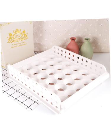 COLLBATH Eggs 30 Eggs Storage Drawers Egg Organizer for Refrigerator Egg Tray Egg Carton Crisper Multi-layer As Shown 33X26.5X7.5cm - Buy Online on GoSupps.com