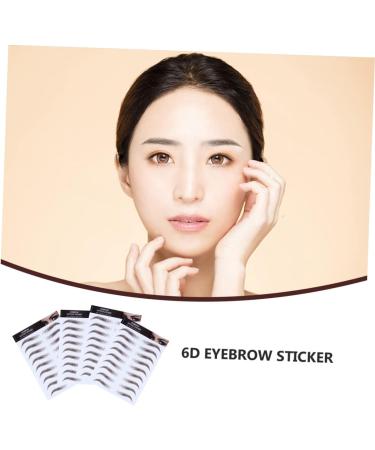 4pcs Eyebrow Stickers Eyebrows Stickers 6d Eyebrow Brow Shaper Imitation Eyebrow Make up Tool 4d - Buy Online on GoSupps.com
