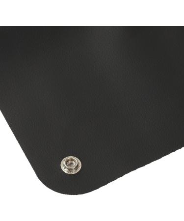 Buy Large Black Equipment Mat 11.81x26.77 Inches - Grounding Yoga & Foot Care for Men & Women - Buy Online on GoSupps.com