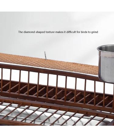 Cage Parakeet Stand Cockatoo Interactive Stand with Stainless Steel Food Cup and Small Parrot Chassis Birdcages Decor (Size : Small) (Small) () - Buy Online on GoSupps.com