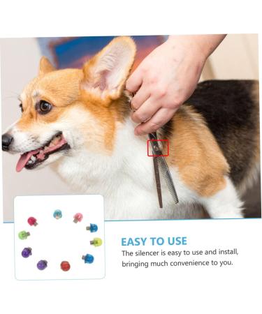 PopetPop Professional Pet Hair Cutter Set - 12 Scissors with Silicone Shock Rods for Grooming & Hairdressing - Buy Online on GoSupps.com
