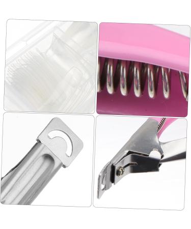 minkissy 2 Boxes Nail Art Box Nail Kits Fingernail File Clear Stiletto Nails Nail File Buffer Artificial False Nails Manicure Kit Manicure Accessories Fake Nail Stickers Plastic Boxed - Buy Online on GoSupps.com