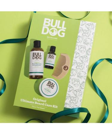 BULLDOG SKINCARE Ultimate Beard Care Gift Set for Men - Beard Shampoo, Conditioner, Balm, Oil, and Comb | National - Buy Online on GoSupps.com