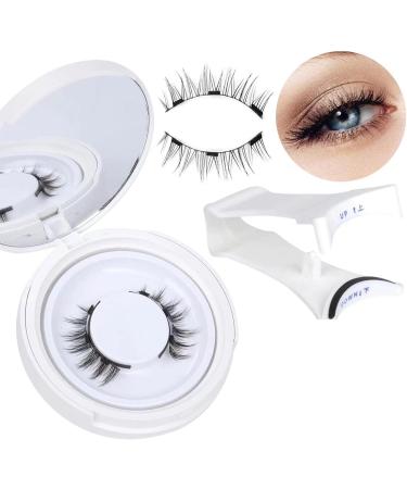 Magnetic Eyelashes Natural Look Magnetic Lashes 1 Pair Reusable Magnetic Lashes Kit with Applicator Durable No Glue Needed Eyelashes Magnetic Wispy Lashes Easy to Wear and Remove - Buy Online on GoSupps.com