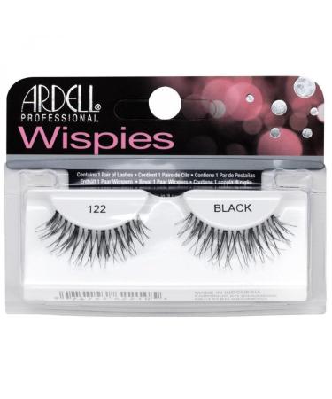 ARDELL Fashion & Accent Eyelashes 100% Human Hair No 122 Black