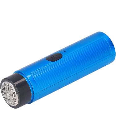 Mini Electric Shaver for Men - Portable & Rechargeable Low Noise Travel Shaver (Blue - Buy Online on GoSupps.com