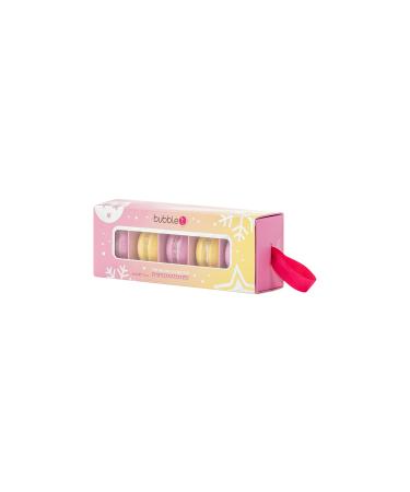 Bubble T Cosmetics The Milkshake Edition Bath Macaron Set Christmas Gift Set 5 x 50g