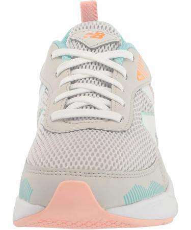 New Balance Kid's DynaSoft 545 V1 Lace-Up Running Shoe Big Kid - Size 5, Summer Fog/Surf/Peach Glaze - Buy Online on GoSupps.com