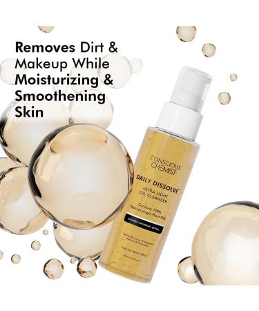 Face Cleanser & Makeup Remover Oil | 100% Natural Plant-Origin | Fragrance & Cruelty Free | Removes SPF & Impurities | 100 ml - Buy Online on GoSupps.com