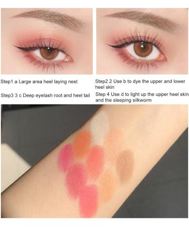 Eyeshadow Palette and Brush Set - Professional Eye Palette High Pigmented Eye Shadow | Professional Removable Makeup Palettes with Brushes & for Girls Teens Women Puchen - Buy Online on GoSupps.com