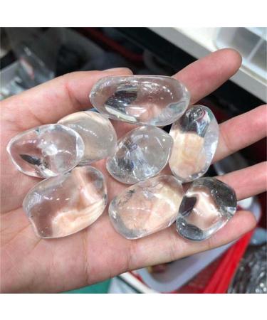 Custom Natural Crystals Tumble Stone Stones Clear Quartz Crystal Tumbled Stones for Home Decoration - (Color: 100g Size: Approx 2-4 cm) - Buy Online on GoSupps.com