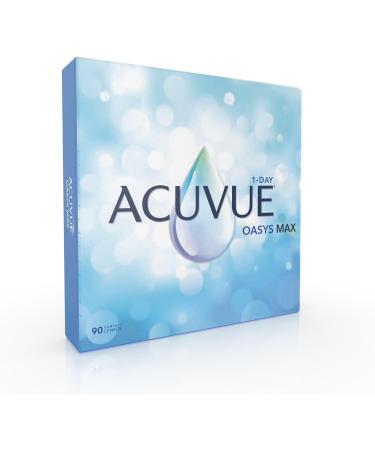 Acuvue Oasys Max 1-Day Lenses - Daily Contacts for Dry Eyes -6.50 DPT UV Protection Comfort Fit - Buy Online on GoSupps.com